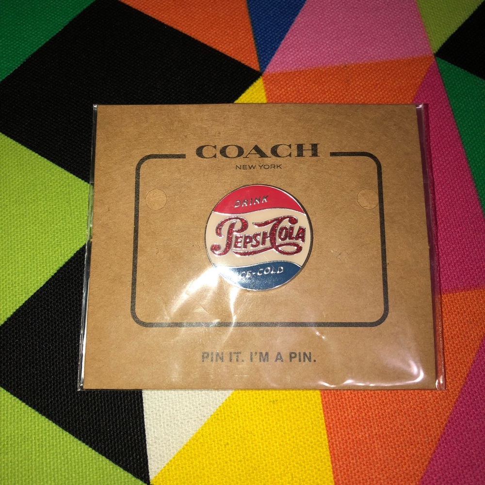 Pepsi Cola retro Coach Bag Pin